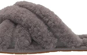 UGG Women's SCUFFITA Slipper, Charcoal, 8