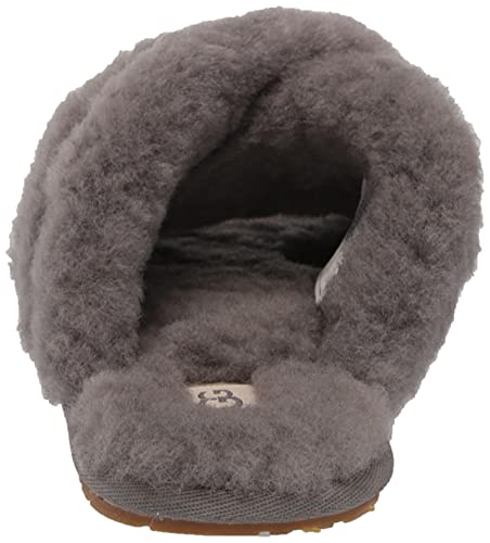 UGG Women's SCUFFITA Slipper, Charcoal, 8