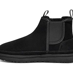 UGG Men's Neumel Chelsea Boot, Black, Size 10