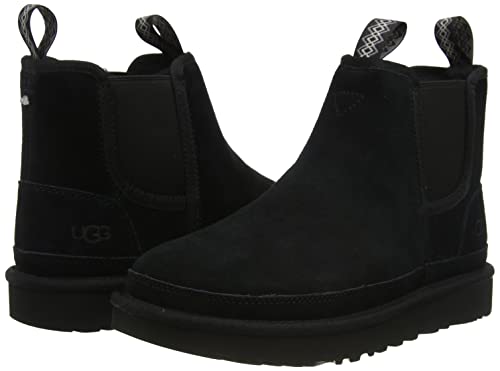 UGG Men's Neumel Chelsea Boot, Black, Size 10