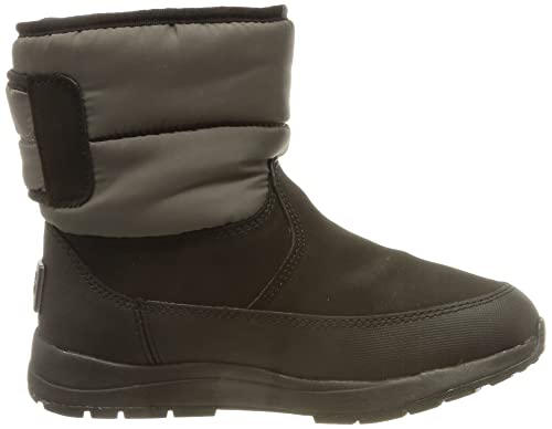 UGG K Toty Weather Snow Boot, Black/Charcoal, 13 US Unisex Little Kid