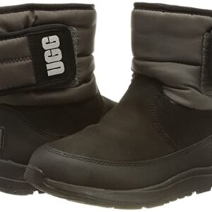 UGG K Toty Weather Snow Boot, Black/Charcoal, 13 US Unisex Little Kid