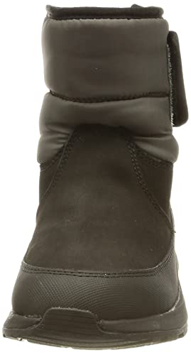 UGG K Toty Weather Snow Boot, Black/Charcoal, 13 US Unisex Little Kid