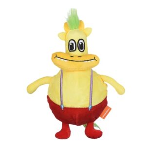 nickelodeon for pets spongebob squarepants plankton figure plush dog toy - 6 inch small dog toy for spongebob fans - plankton squeaky dog toy for all dogs made from soft plush fabric (ff14785)