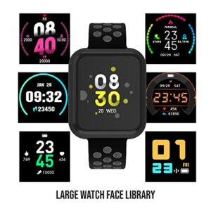 iTouch Air 3 Smartwatch Fitness Tracker with Heart Rate Tracker, Step Counter, Notifications, Sleep Monitor for Men Women