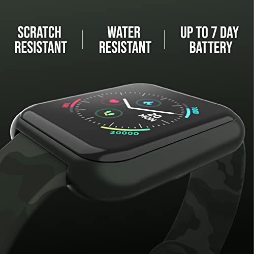 iTouch Air 3 Smartwatch Fitness Tracker with Heart Rate Tracker, Step Counter, Notifications, Sleep Monitor for Men Women