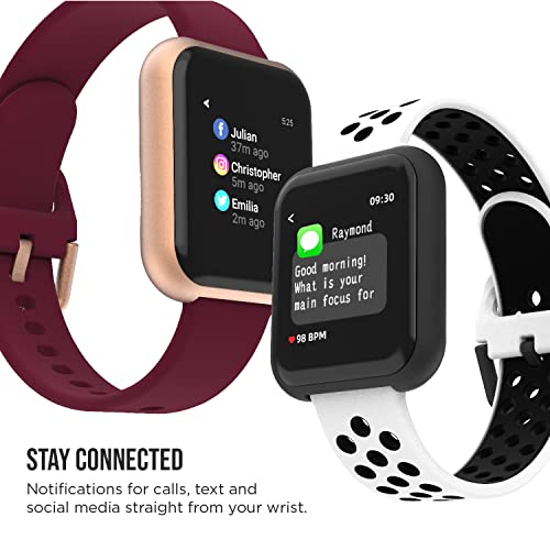 iTouch Air 3 Smartwatch Fitness Tracker with Heart Rate Tracker, Step Counter, Notifications, Sleep Monitor for Men Women