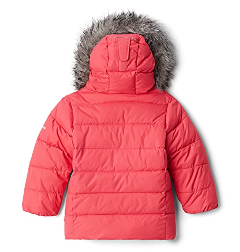 Columbia Youth Girls Arctic Blast Jacket, Bright Geranium/Pink Orchid, Large