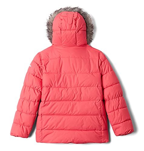 Columbia Youth Girls Arctic Blast Jacket, Bright Geranium/Pink Orchid, Large