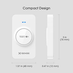 X-Sense Remote Controller RC01 for X-Sense Link+ Wireless Smoke & Carbon Monoxide Detector Alarms (1-Pack)