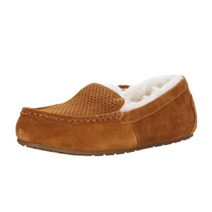 Koolaburra by UGG Women's Lezly PERF Slipper, Chestnut, 9