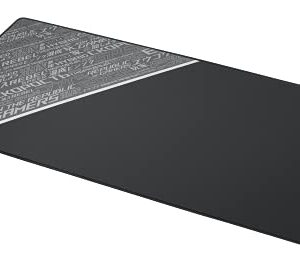 ASUS ROG Sheath Black Mouse Pad | Extra-Large Gaming Surface Mouse Pad | Pixel Precise Tracking | Anti-Fray Stitched Edges and Non-Slip Rubber Base (35.4 x 17.3 inches)