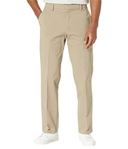 dockers men's city trouser classic fit smart 360 tech pants, timberwolf (waterless), 36w x 32l