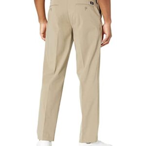 Dockers Men's City Trouser Classic Fit Smart 360 Tech Pants, Timberwolf (Waterless), 36W x 32L