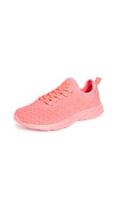 apl: athletic propulsion labs women's techloom phantom sneakers, magenta, pink, 7 medium us