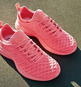 APL: Athletic Propulsion Labs Women's Techloom Phantom Sneakers, Magenta, Pink, 7 Medium US