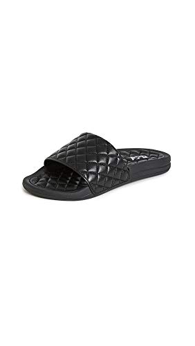 APL: Athletic Propulsion Labs Women's Lusso Slides, Black, 7 Medium US