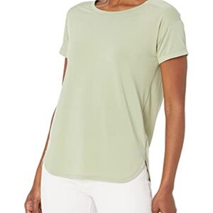 Amazon Essentials Women's Studio Relaxed-Fit Lightweight Crewneck T-Shirt (Available in Plus Size), Light Green, X-Large