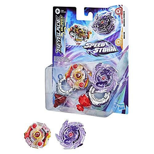 BEYBLADE Burst Surge Speedstorm Kolossal Fafnir F6 and Odax O6 Spinning Top Dual Pack - 2 Battling Game Top Toy for Kids Ages 8 and Up