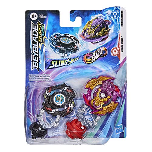 BEYBLADE Burst Surge Dual Collection Pack Hypersphere Zone Balkesh B5 and Slingshock Wraith Driger F Battling Game Top Toys