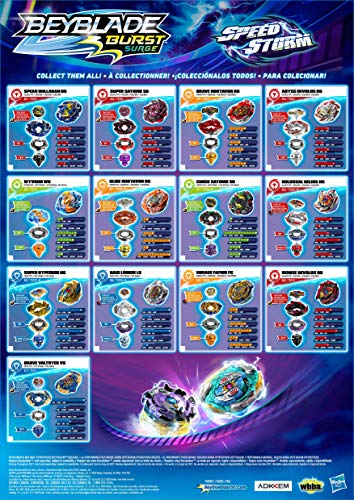 Beyblade Burst Surge Speedstorm Spear Dullahan D6 Spinning Top Single Pack -- Balance Type Battling Game Top, Toy for Kids Ages 8 and Up