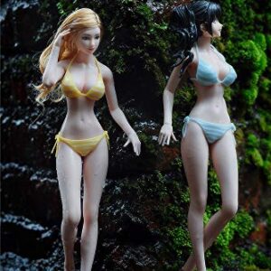 HiPlay TBLeague Seamless Action Figure Anime Girl Body Type and Large Bust 1:6 Scale S37(Pale, with Head)