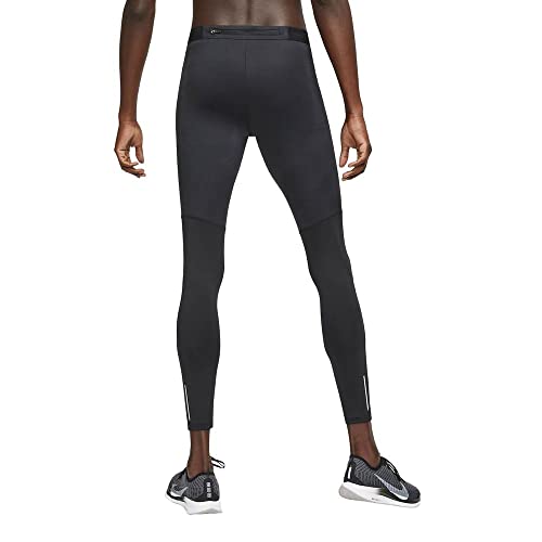 Nike Men Phenom Elite Running Tights (Medium, Black)
