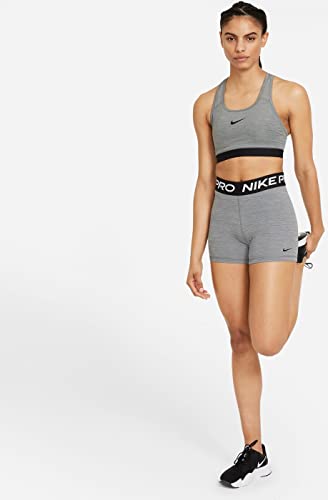 Nike Women's Pro 365 5in Shorts, Gray Black, Small