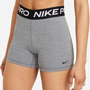 Nike Women's Pro 365 5in Shorts, Gray Black, Small
