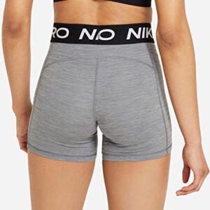 Nike Women's Pro 365 5in Shorts, Gray Black, Small