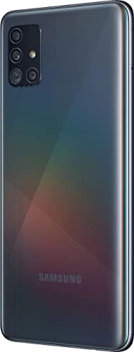 Samsung Galaxy A51 5G | A516U | 128GB | Single SIM | GSM Unlocked | Android Smartphone | Black (Renewed)