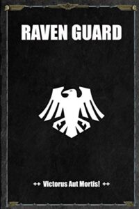 raven guard victorus aut mortis!: battle planning notebook record keeper warhammer 40k gift idea