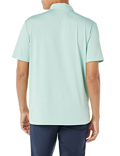 Amazon Essentials Men's Slim-Fit Tech Stretch Polo Shirt, Sage Green, X-Large