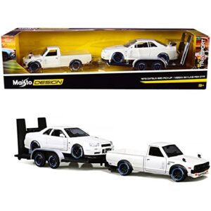 Maisto 1:24 Design Exotic 1973 Nissan P/U/1973 Skyline GT-R - White