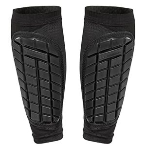bodyprox soccer shin guards sleeves for men, women and youth (large)