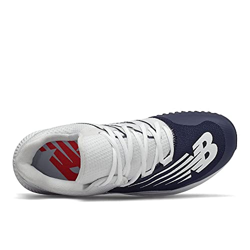 New Balance mens Fuelcell 4040 V6 Turf-trainer Baseball Shoe, Team Navy/White, 10.5 US