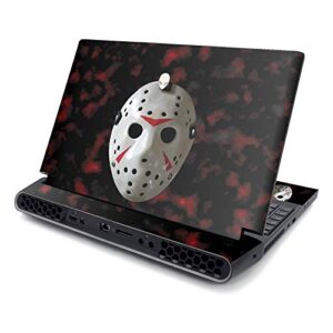 mightyskins skin compatible with alienware area-51m 17" (2019) - 13th nightmare | protective, durable, and unique vinyl decal wrap cover | easy to apply, remove, and change styles | made in the usa