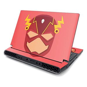 mightyskins skin compatible with alienware area-51m 17" (2019) - speed man | protective, durable, and unique vinyl decal wrap cover | easy to apply, remove, and change styles | made in the usa
