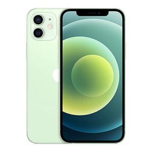 apple iphone 12, 64gb, green - fully unlocked (renewed)