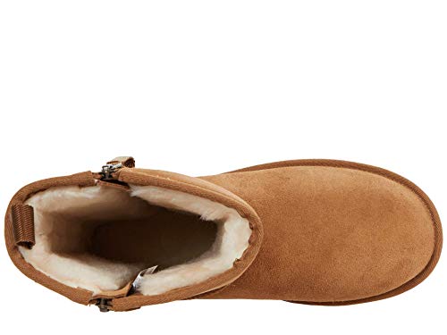 UGG Classic Short Dual Zip II Chestnut 8 B (M)