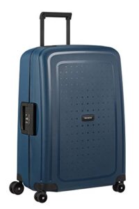 samsonite unisex_adult luggage suitcase, blue (navy blue), m (69 cm-79 l)