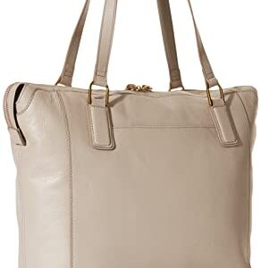 Fossil Women's Jacqueline Eco-Leather Tote Bag Purse Handbag, Graystone (Model: ZB1502788)