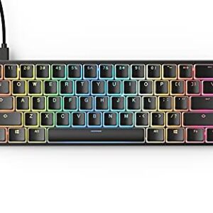 Glorious Aura V2 (Black) - PBT Pudding Keycaps for Mechanical Keyboards - ANSI (US), ISO Compatible - Supports Full Size, TKL, 75%, 60% Layouts