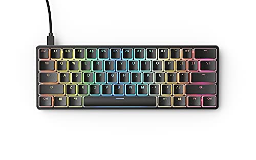 Glorious Aura V2 (Black) - PBT Pudding Keycaps for Mechanical Keyboards - ANSI (US), ISO Compatible - Supports Full Size, TKL, 75%, 60% Layouts