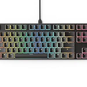 Glorious Aura V2 (Black) - PBT Pudding Keycaps for Mechanical Keyboards - ANSI (US), ISO Compatible - Supports Full Size, TKL, 75%, 60% Layouts