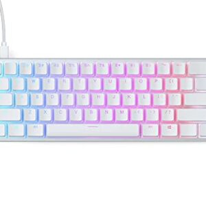 Glorious Aura V2 (White) - PBT Pudding Keycaps for Mechanical Keyboards - ANSI (US), ISO Compatible - Supports Full Size, TKL, 75%, 60% Layouts