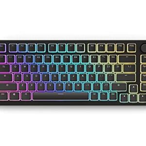 Glorious Aura V2 (Black) - PBT Pudding Keycaps for Mechanical Keyboards - ANSI (US), ISO Compatible - Supports Full Size, TKL, 75%, 60% Layouts