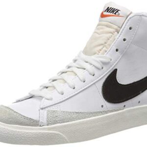 Nike Men's Blazer Mid '77 VNTG Mantra Orange, White/Mantra Orange/Sail, 10.5