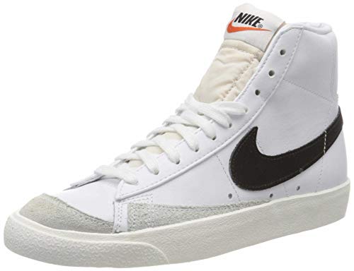 Nike Men's Blazer Mid '77 VNTG Mantra Orange, White/Mantra Orange/Sail, 10.5