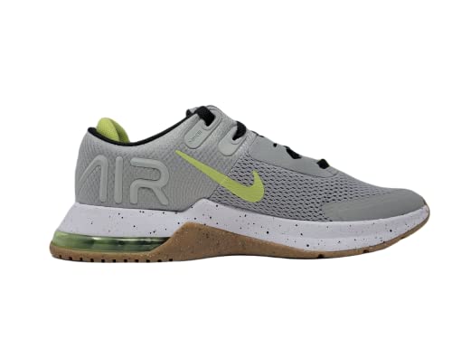 Nike Air Max Alpha Trainer 4 Mens Running Trainers, 11.5 M US, Lt Smoke Grey White Dk Smoke Grey Limelight Gum Lt Brown